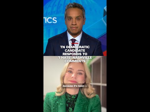 TN Democratic candidate responds to 'I hate' Nashville comments