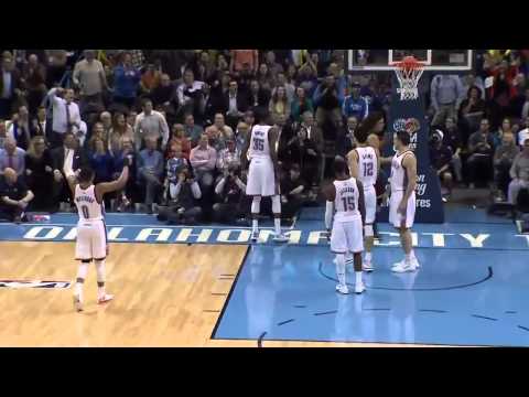 Kevin Durant Big Block | Cavaliers vs Thunder | December 11, 2014 | NBA Season 2014/15