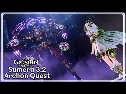 Genshin Impact | Sumeru 3.2 Archon Quest | JP Dub | All Cutscenes and Dialogues
