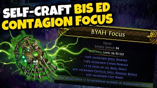 Crafting a BiS ED Contagion Focus in POE2 | Step by Step Guide