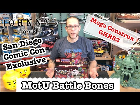 Mega Construx GHR 82 Battle Bones - das SDCC-Exclusive Set von Masters of the Universe!  Review