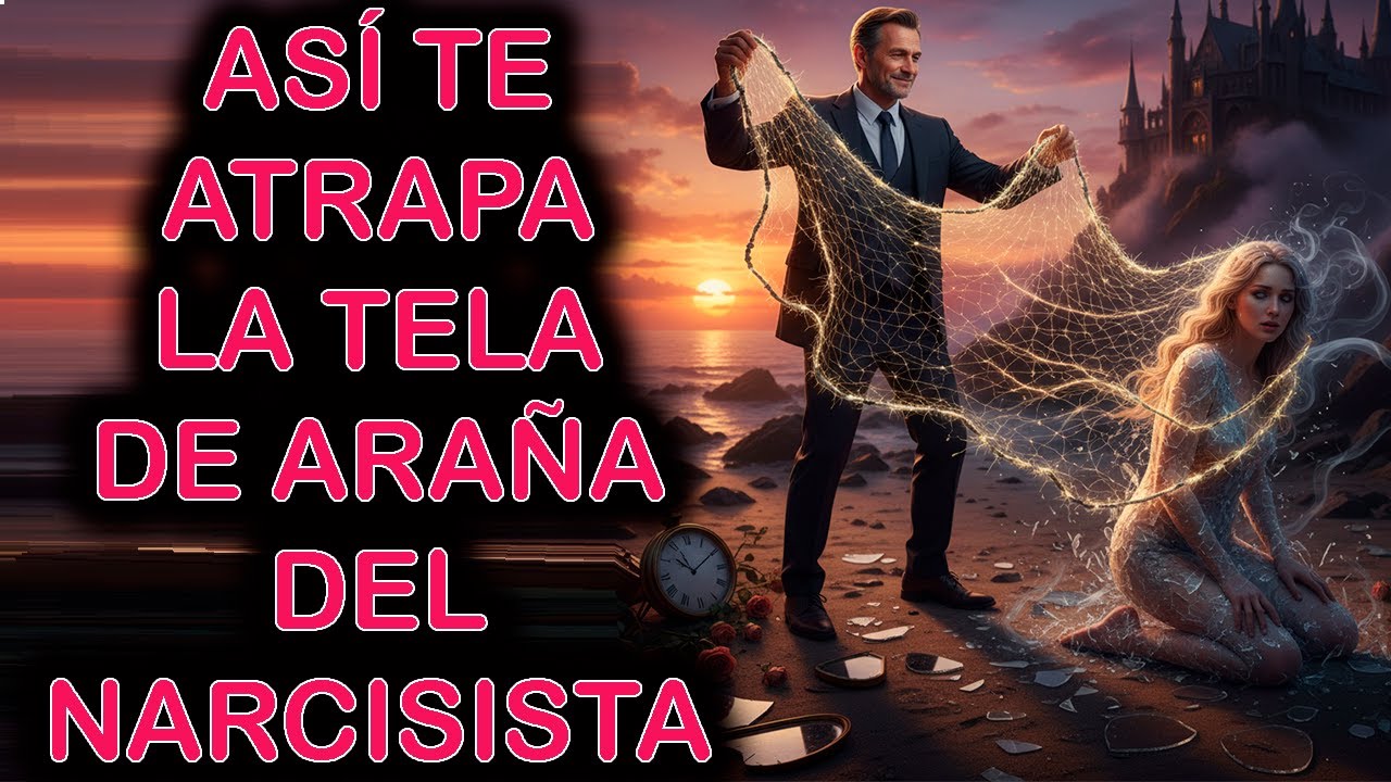 COMO TE ATRAPA LA TELA DE ARAÑA DEL NARCISISTA
