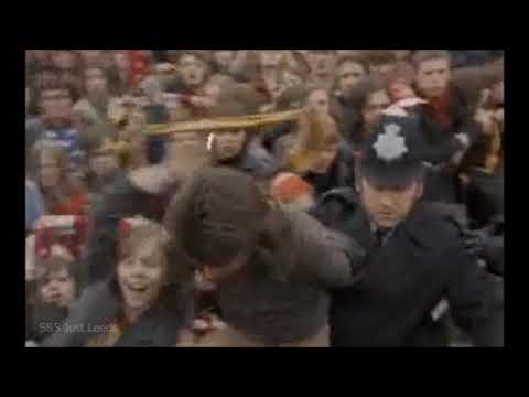 British Footballs Terrace Wars 1970s - Tottenham Hotspur v Manchester United - 1972