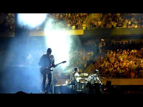 U2- Space Oddity (Intro), Even Better Than The Real Thing - LIVE 360° Tour Chicago July 5, 2011