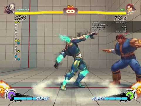 SSF4: Seth 48 Hit Combo (Poongko's Combo)