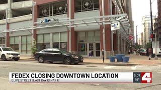 FedEx to close downtown St. Louis location