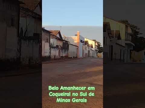 Belo Amanhecer em Coqueiral no Sul de Minas Gerais