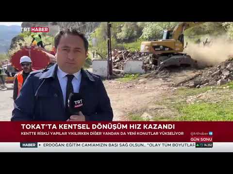 TOKAT’TA KENTSEL DÖNÜŞÜMDE YENİ AŞAMA: YIKIMLAR BAŞLADI