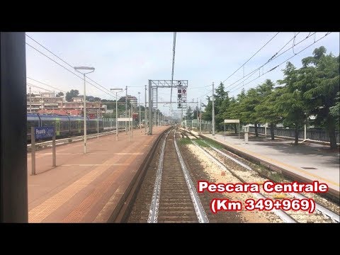 Retro - Cab Ride IC 623 Linea Ancona - Pescara 5° Tratto Roseto degli Abruzzi - Pescara [HD 2019]