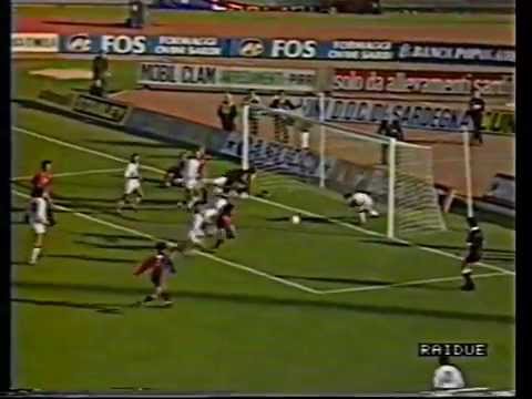 1990/91, Serie A, Cagliari - Fiorentina 1-1 (09)