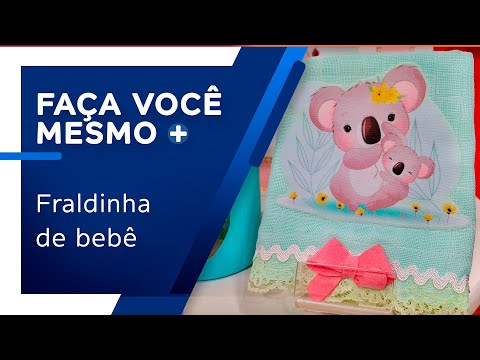 Fraldinha de bebê por Isamara Custódio