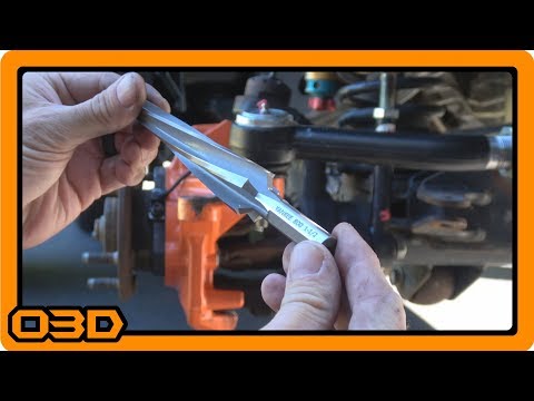How to ream the taper for tie rod end on knuckles using a re...
