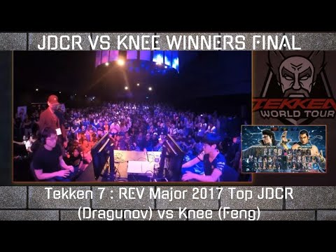 Tekken 7 - REV Major 2017 Top 8 JDCR (Dragunov) vs KNEE (Feng)