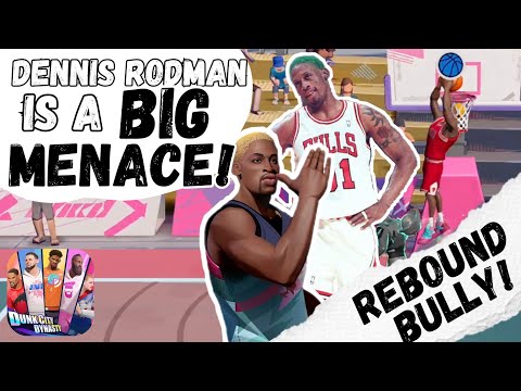 Dennis Rodman is a BIG MENACE | Overview + Tips & Tricks | Dunk City Dynasty