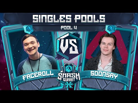 Faceroll vs Soonsay - Singles Pools: Pool 4 - Smash Summit 10 | Sheik vs Fox