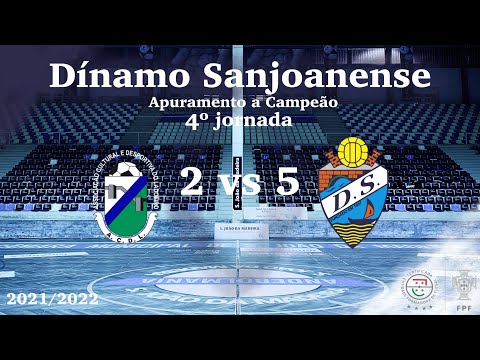 Apuramento a campeão - 4ª Jornada: A.C.D. Ladoeiro 2 vs 5 G.R.C. Dínamo Sanjoanense