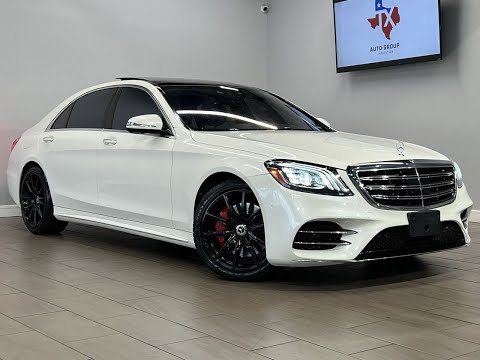 2018 MERCEDES BENZ S450 RWD 3.0L TWIN TURBOCHARGED ULTRA LUXURY LOADED SEDAN - FOR SALE