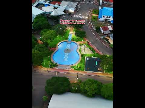 Drone mostra Astorga no Paraná, cidade de Chitãozinho e Xororó. #drone #chitaozinhoexororo #astorga