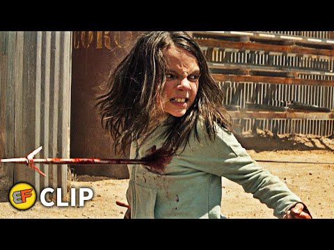 Laura vs Reavers - Fight Scene | Logan (2017) Movie Clip HD 4K