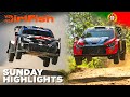 Ogier vs Tänak Showdown 💪 WRC Rally Portugal 2024 Sunday Highlights