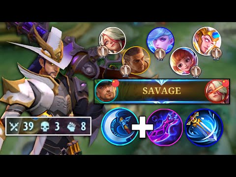 TOP GLOBAL CLINT GOD MODE IN THIS CRITICAL BUILD!!🔥 39 KILLS + 2x SAVAGE!! (must try this) MLBB