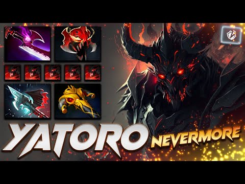 Yatoro Shadow Fiend Nevermore - Dota 2 Pro Gameplay [Watch & Learn]