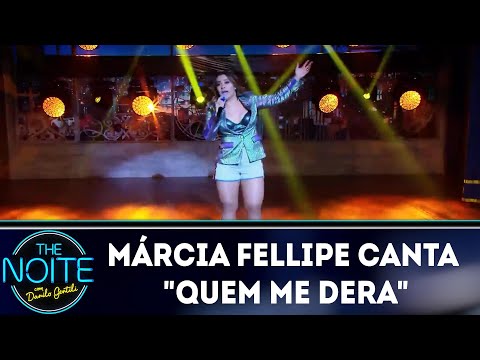 Márcia Fellipe canta "Quem me dera" | The Noite (03/04/19)