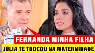 A DESALMADA - Germano descobre que FERNANDA É SUA FILHA MAIS VELHA! A DESALMADA CAPÍTULO DE HOJE