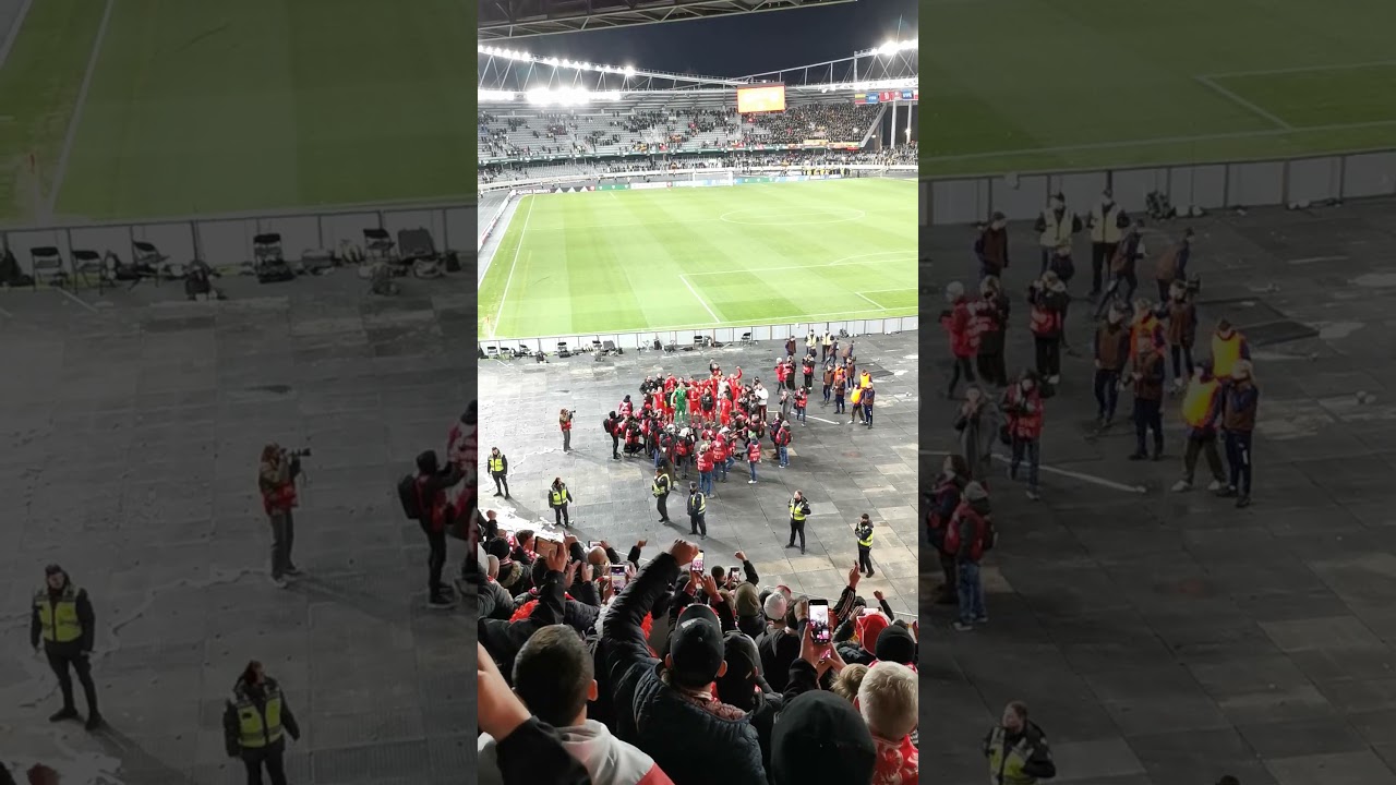 Gdybym jeszcze raz miał urodzić się... Kibice i piłkarze po meczu Litwa - Polska 0:2 #polska #kibice