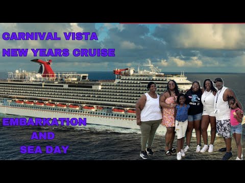 Thumbnail for Boarding Carnival Vista for a New Years cruise (cruise vlog)