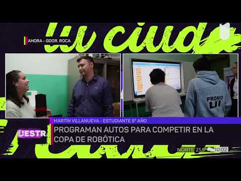 #TuCiudadNuestraCasa: conocemos el taller de mecánica aplicada a la robótica en Gobernador Roca