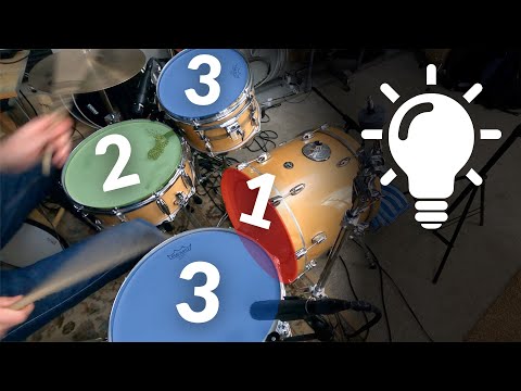 3 steps to improvising TOM GROOVES around the kit