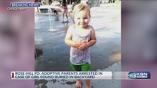 Police arrest adoptive parents after child found buried in Rose Hill yard