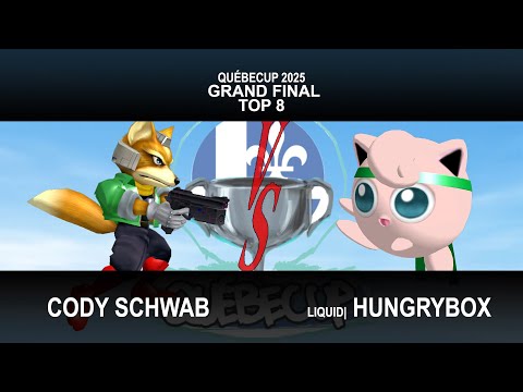 Québecup 2025 Singles Top 8 Grand Final - Cody Schwab vs LIQUID | Hungrybox