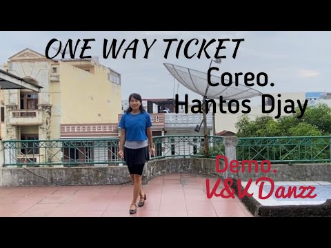 ONE WAY TICKET Coreo : @hantosdjay - Linedance 2022