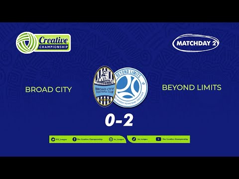 TCC League 26: Broad City 0-2 Beyond Limits