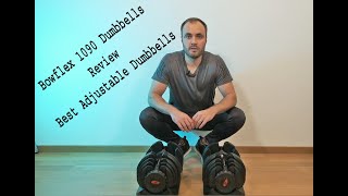 Bowflex 1090i Adjustable Dumbbells review | BEST Adjustable Dumbbells!!