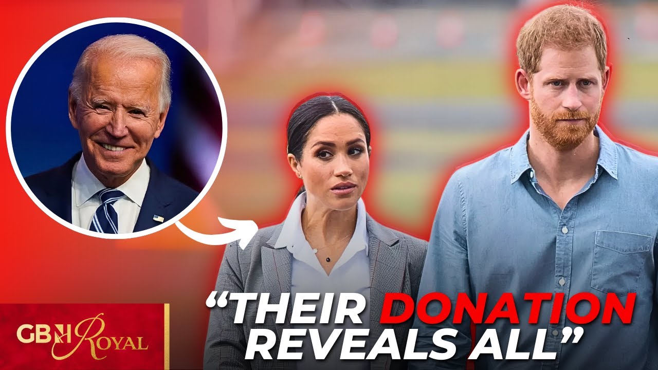'SHOCKINGLY OBVIOUS' Harry & Meghan’s $250K Donation to Biden’s Daughter: Political Ties EXPOSED!
