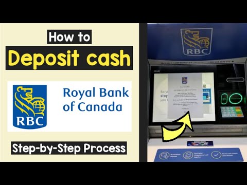 Depositar efectivo en RBC | Agregar dinero en cajeros automáticos de RBC | Depositar dinero en Ro...