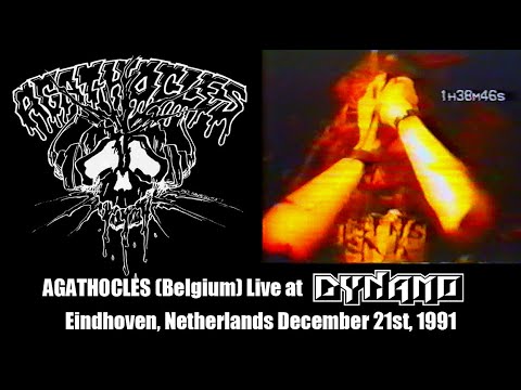 AGATHOCLES (Belgium) Live At Dynamo, Eindhoven, Netherlands - December 21st, 1991 - Grindcore