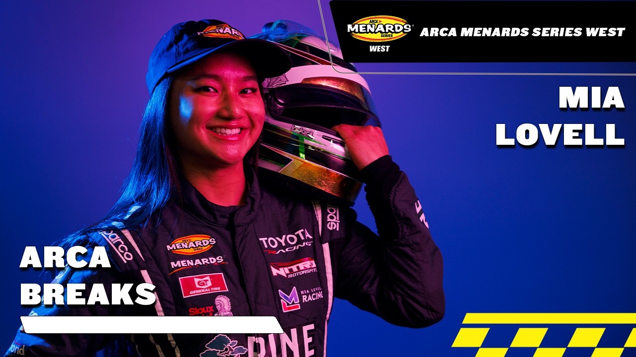 Mia Lovell discusses her ARCA Menards Series rookie season