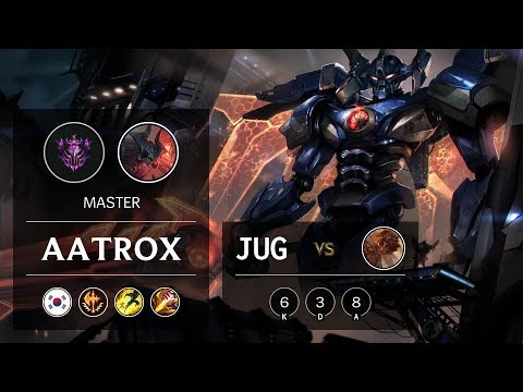 Aatrox Jungle vs Taliyah - KR Master Patch 9.24