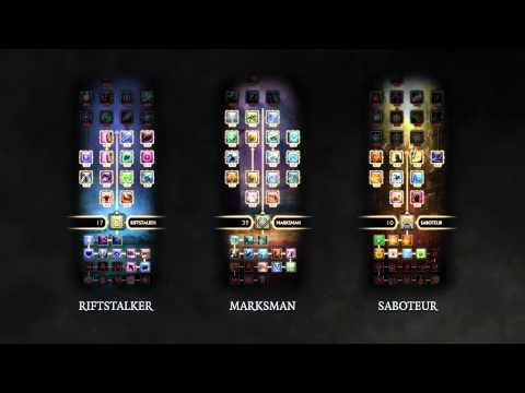 Rift Gameplay Trailer: Rogue Class Paths