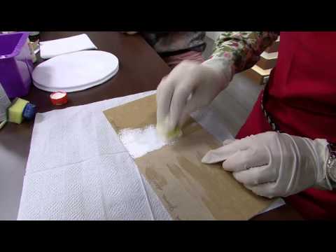 Mulher.com 21/07/2014 - Caixa Romantica Pintura Mini Rosa por Carem Melo - Parte 1