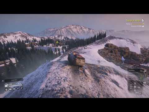 SnowRunner - TUZ 420 Exploring & Unlocking Watchtower in Flooded Foothills