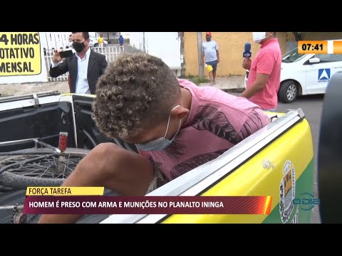 Jovem é preso por ameaçar idosa com uma escopeta 22 03 2021