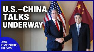 US–China Talks Get Underway in NY; President Trump Unveils New AI Force| NTD Evening News (Sept. 20)