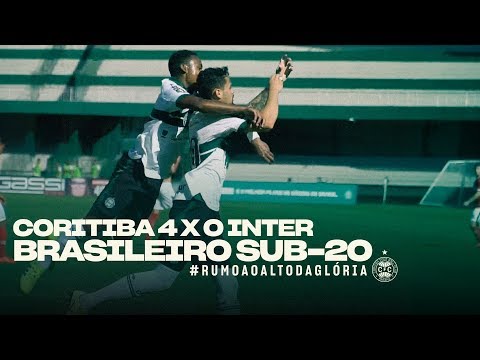 Coritiba 4 x 0 Inter - Brasileiro Sub-20