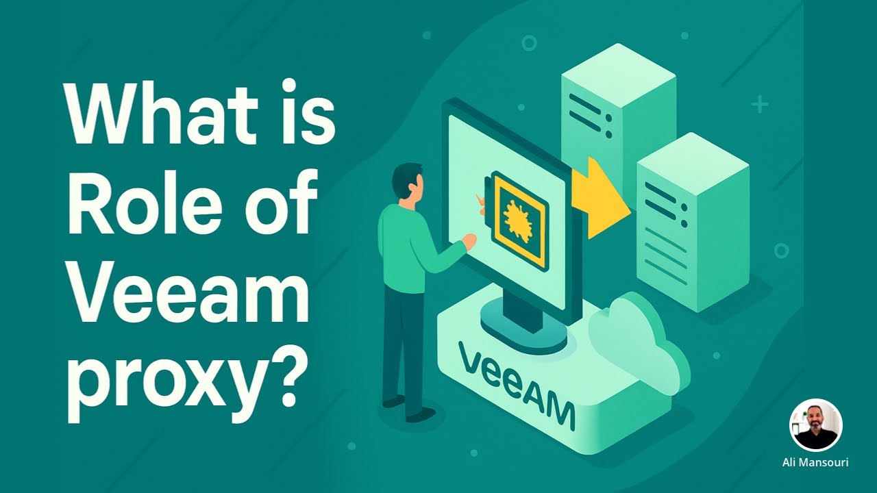 Veeam Tutorial: Veeam Proxy Server in Veeam v10