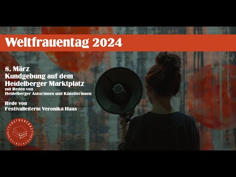 Weltfrauentag 2024 | EMBRACE FEMINISM - Frauen in der Kultur